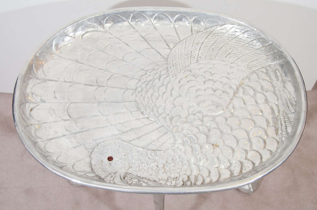 aluminum tray with stand