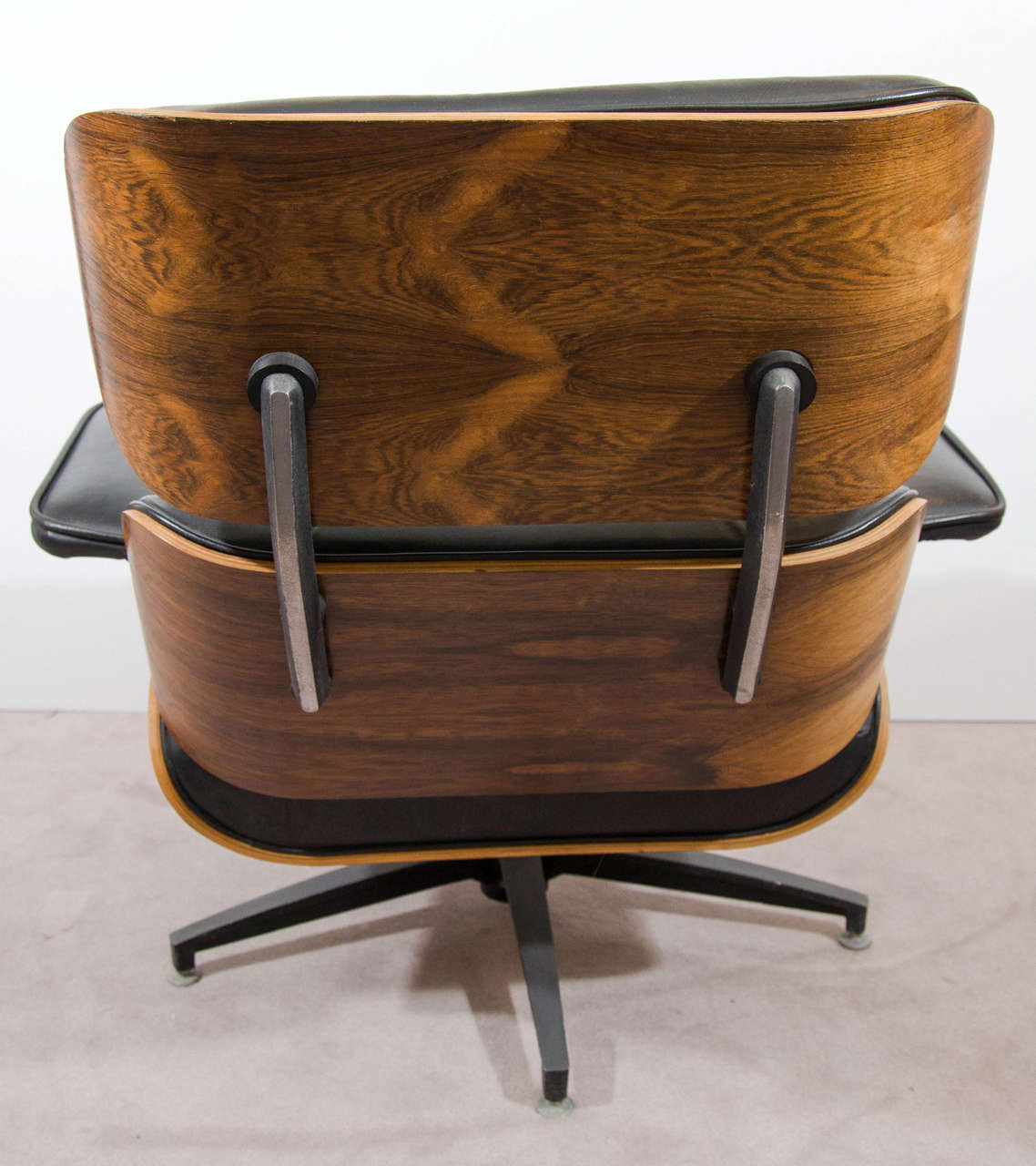 Midcentury Eames Style Lounge Chair and Ottoman 1