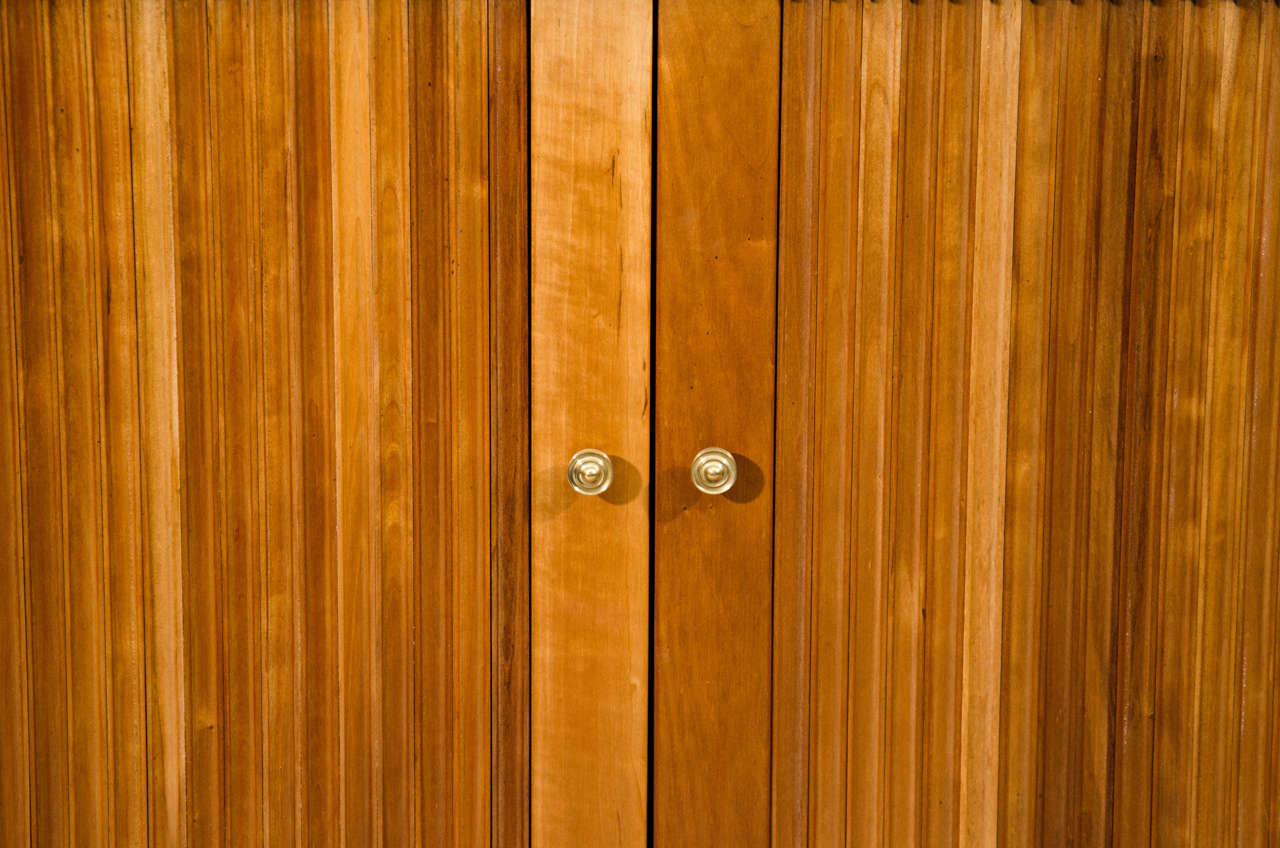 curved tambour door