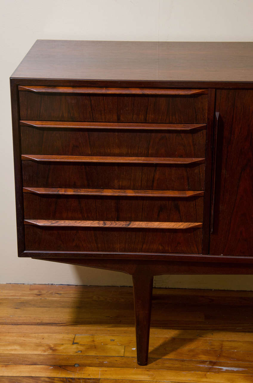 Danish Midcentury Arne Vodder Rosewood Credenza