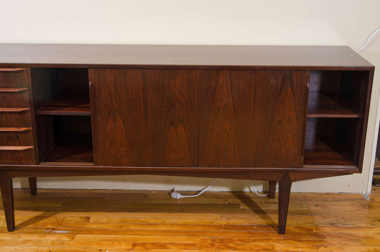 Midcentury Arne Vodder Rosewood Credenza 1