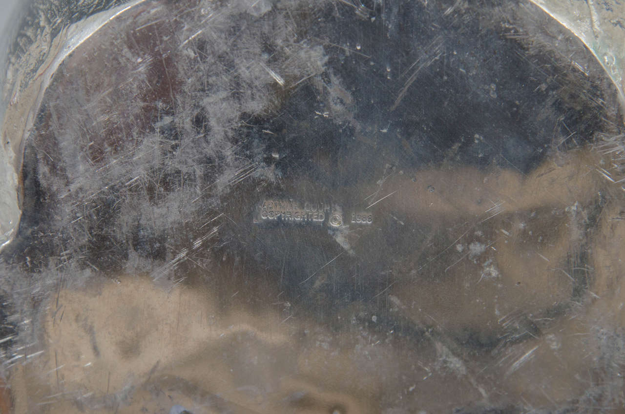 20th Century Arthur Court Rabbit Ice Bucket or Wine Cooler at 1stDibs