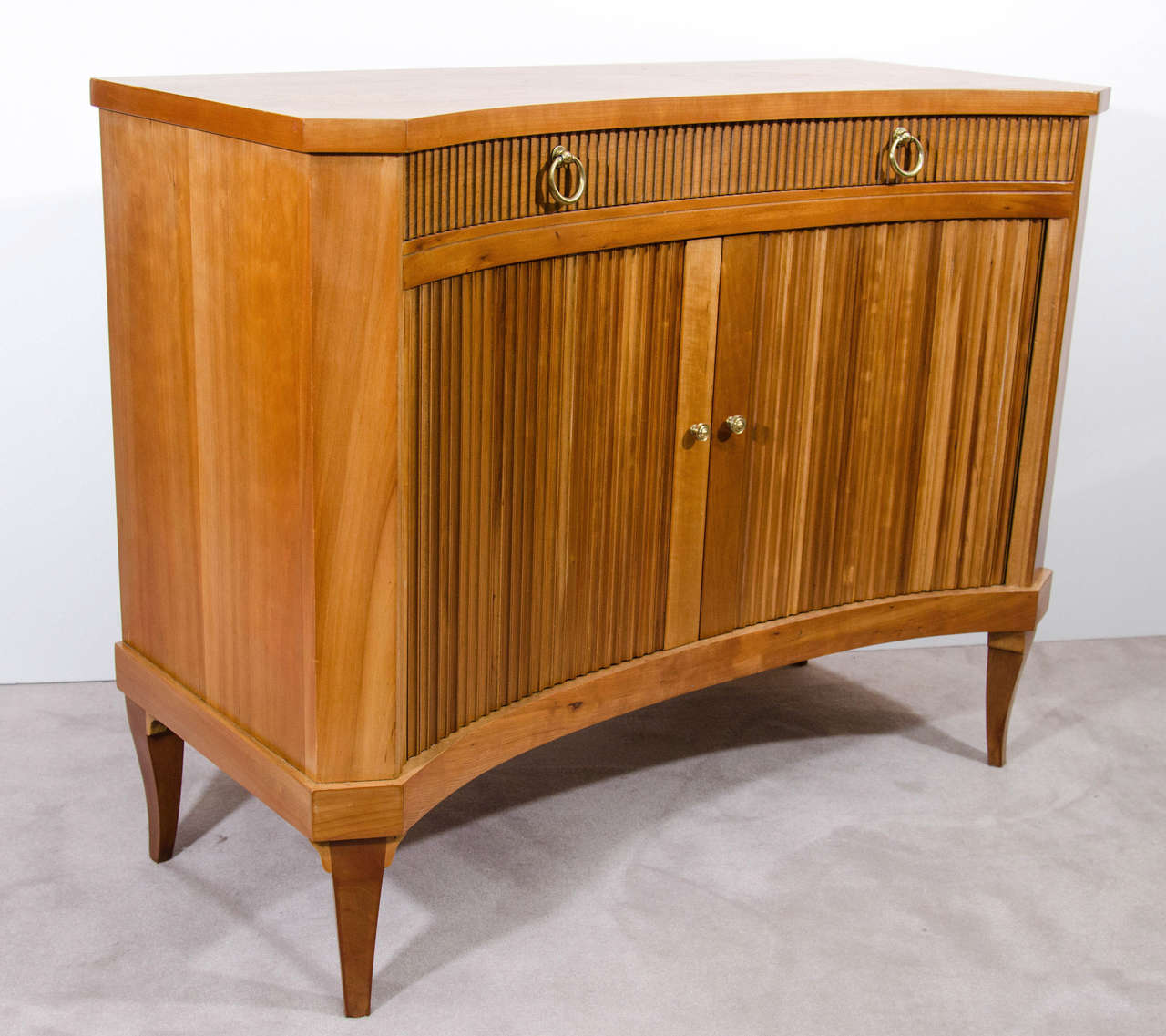 Midcentury Tambour Door by Baker at 1stDibs baker