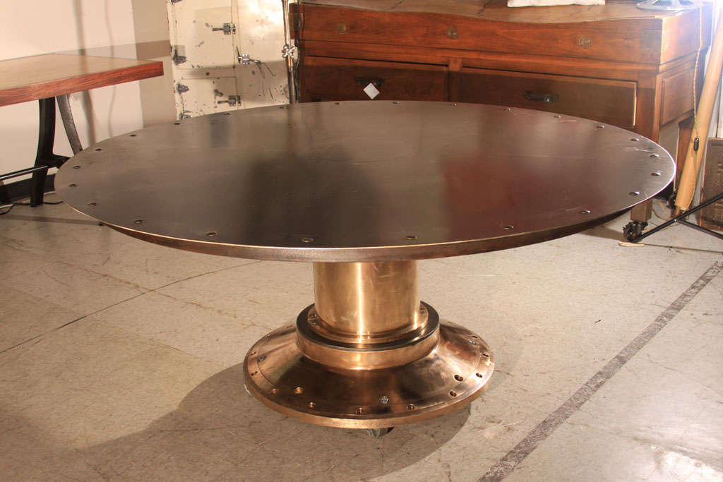 Industrial Steel Dining Table