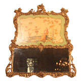 George III Gilt Trumeau Mirror