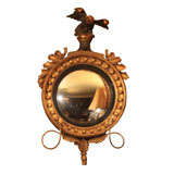English Regency Convex Mirror