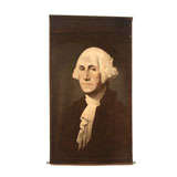 Vintage George Washington on Velvet