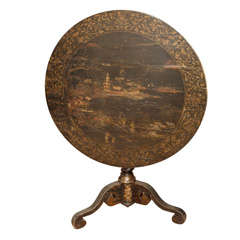 English regency tilt-top table