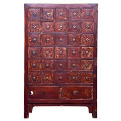 Chinese Apothecary Cabinet, ca. 1880