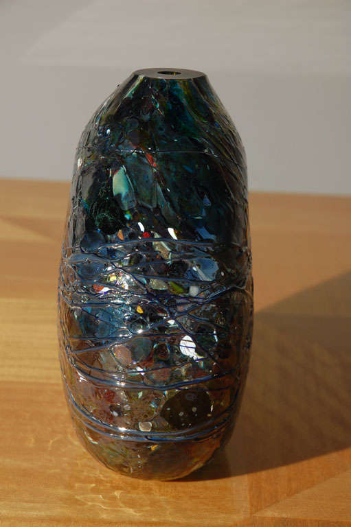 Set of Three Art Glass Vases 2