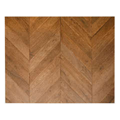 aged French "Hungarian point" floor