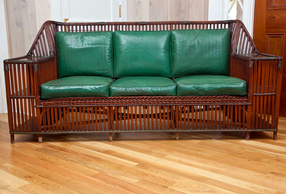 Ypsilianti Stick Wicker Sofa