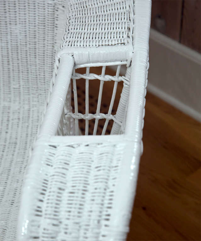 Antique Deco Wicker Chairs In Excellent Condition For Sale In Old Saybrook, CT