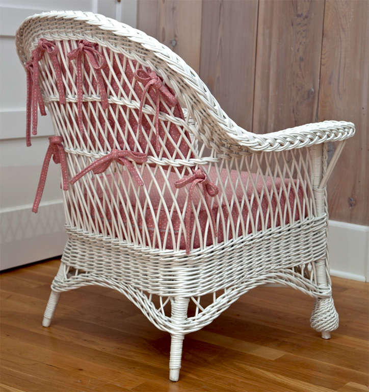 Antique Bar Harbor Wicker Chair For Sale at 1stDibs bar harbor wicker