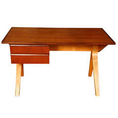 Sleek Modernist Campaign Style Writing Desk By Antonio Citterio Writing Desk Tyoe Eb02 By Cees Braakman For Pastoe