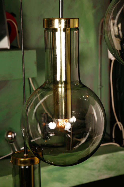 Dutch Huge Raak Ceiling Mount Cascade lamp For Sale