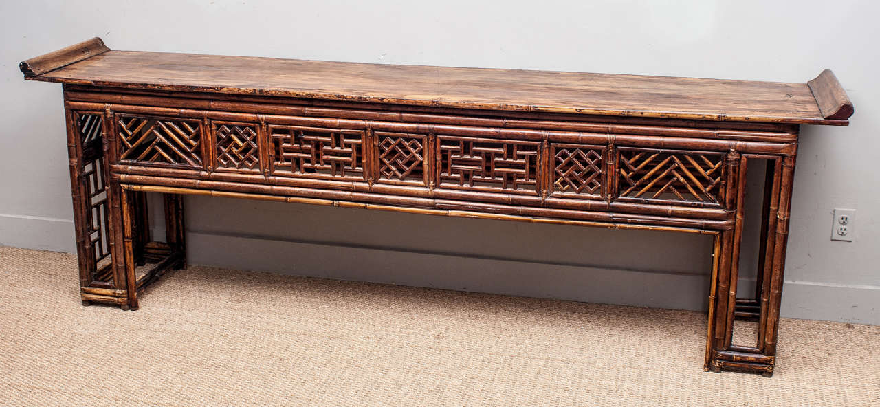 Monumental Bamboo Altar Table