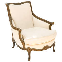 Antique French Bergere Chair