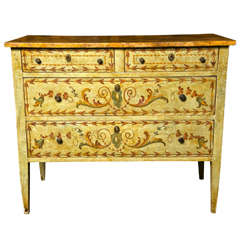 Italian Neo-classical Painted Commode