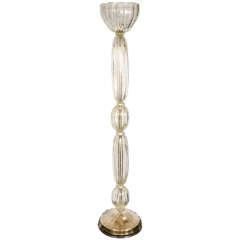 Exquisite Murano Floor lamp by Barovier and Toso
