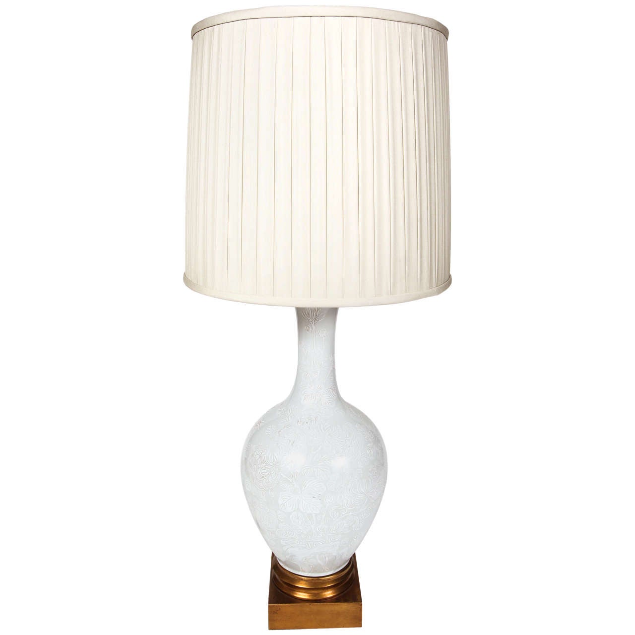 Celedon Urn Lamp For Sale
