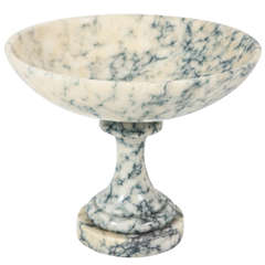 Vintage Marble Pedestal Bowl