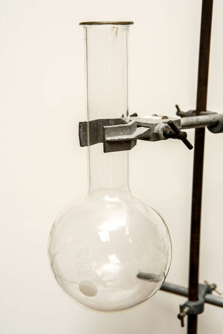 Collection (or Singles) of Glass Beakers on Stands ca. 1890 at 1stdibs