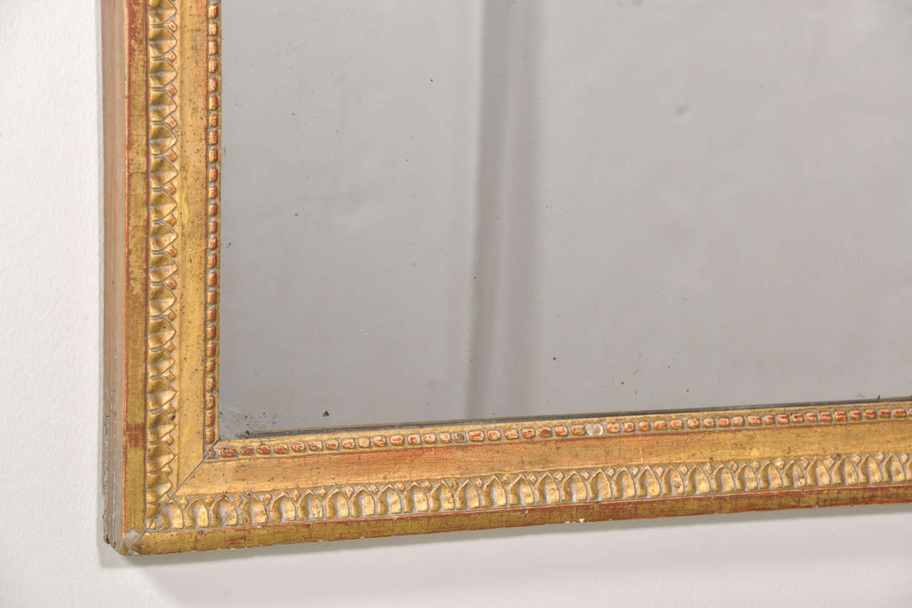 Louis XVI Period Mirror In Excellent Condition For Sale In Houston, TX