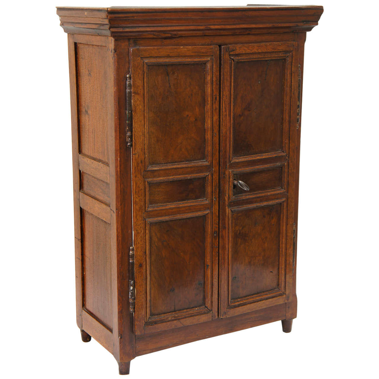 19th c. Minature Armoire For Sale