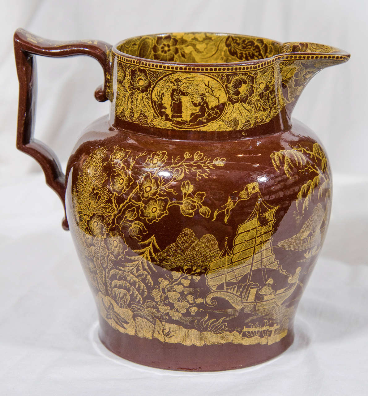 Collection of Scott Brothers or Southwick Pottery Pitchers In Excellent Condition In Katonah, NY