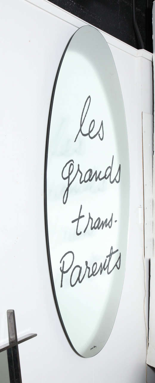 1971 Man Ray  "les grand trans-Parents" Mirror