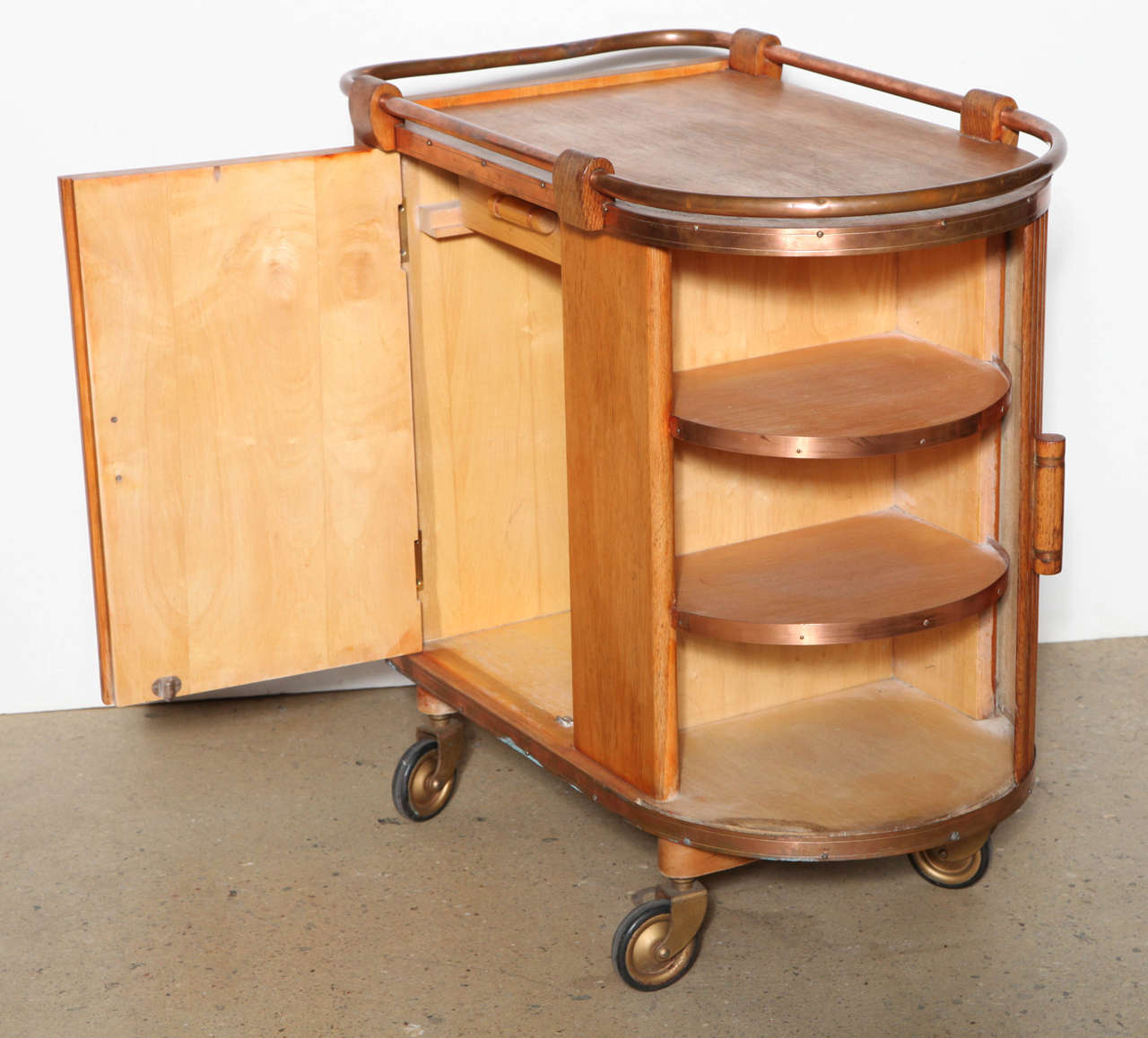 moon bar cart