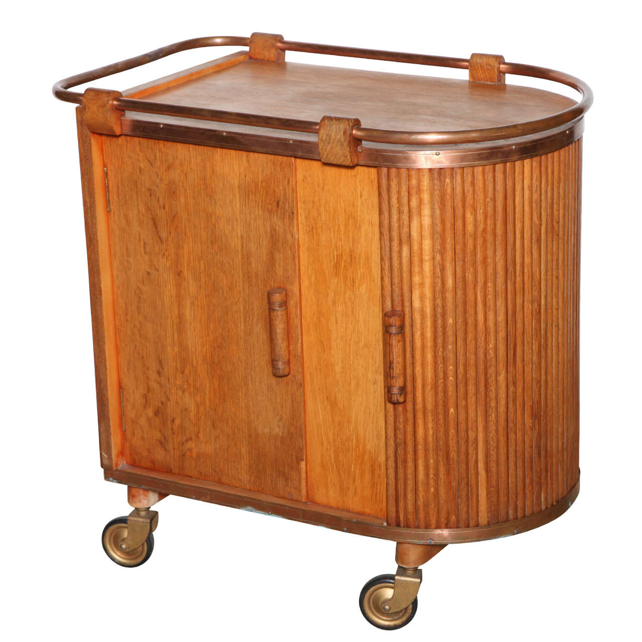 rolling Art Deco Bar Cart at 1stDibs moon bar cart