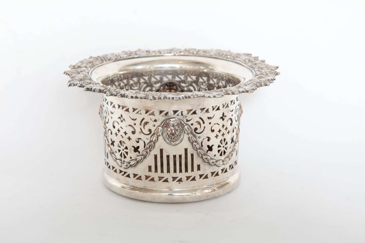 Silver Plate Wine Holder