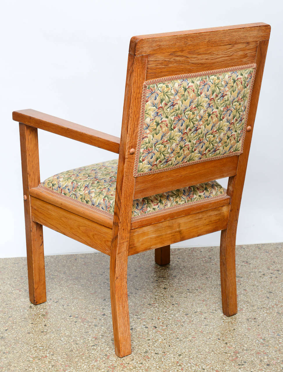Oak Set of 24 Matching Arts & Crafts or Mission Armchairs, circa 1915 For Sale