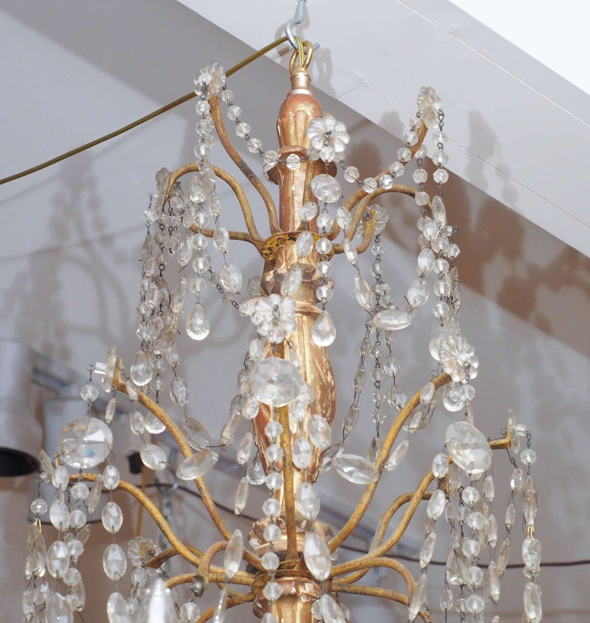 Italian Pair of Genovese Festival Chandeliers