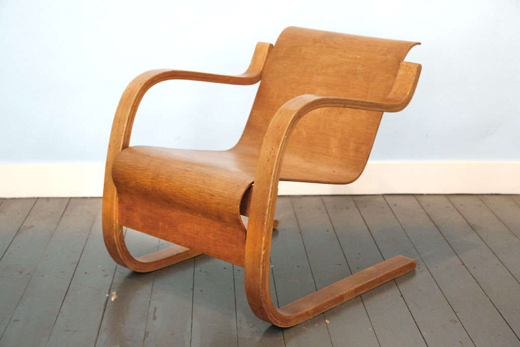 Finnish Cantilever Chair nr. 31 by Alvar Aalto