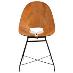 Rare sidechair by Osvaldo Borsani