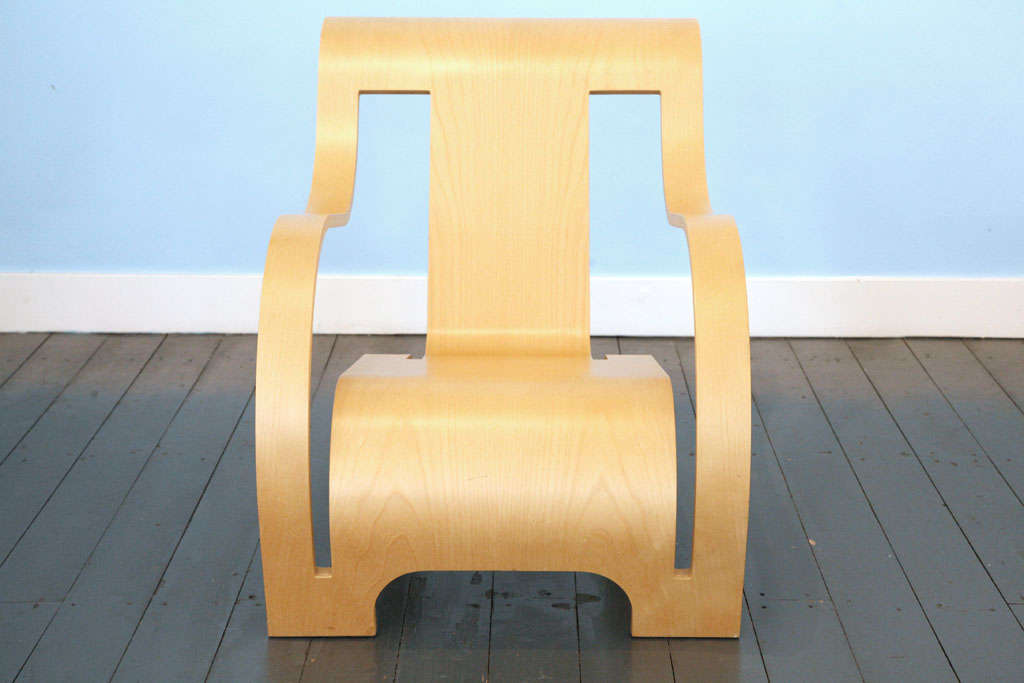 Plywood Lounge Chair by Gerald Summers