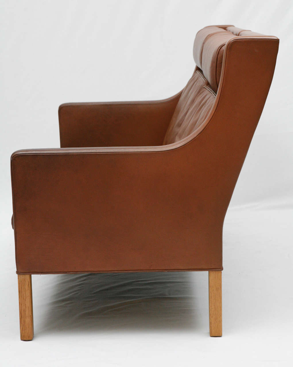 Mid-20th Century Borge Mogensen Leather Settee