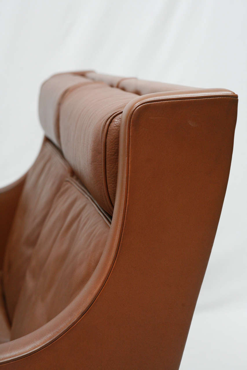 Borge Mogensen Leather Settee 1