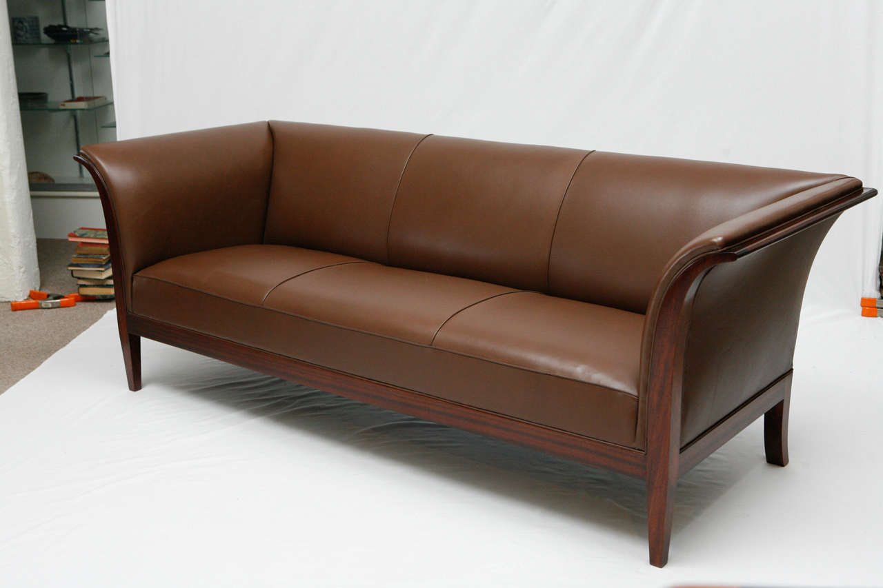 Frits Henningsen Sofa In Excellent Condition For Sale In Los Angeles, CA