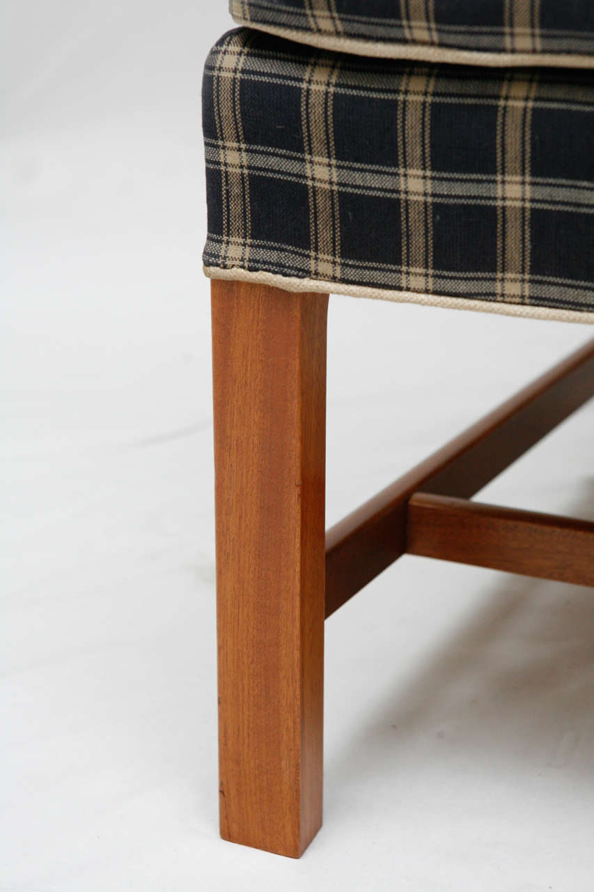 Danish Kaare Klint Wingback Chair For Sale