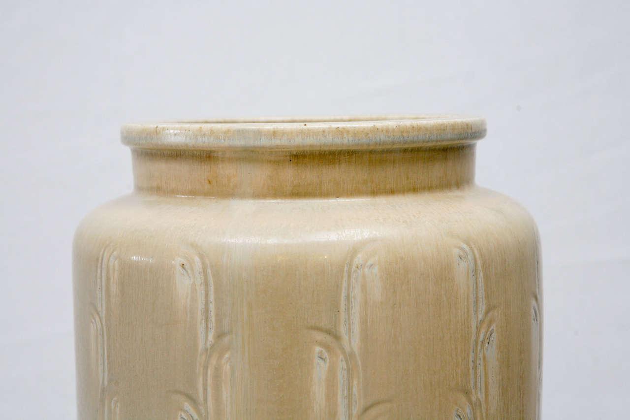 Mid-20th Century Monumental Saxbo Floor Vase