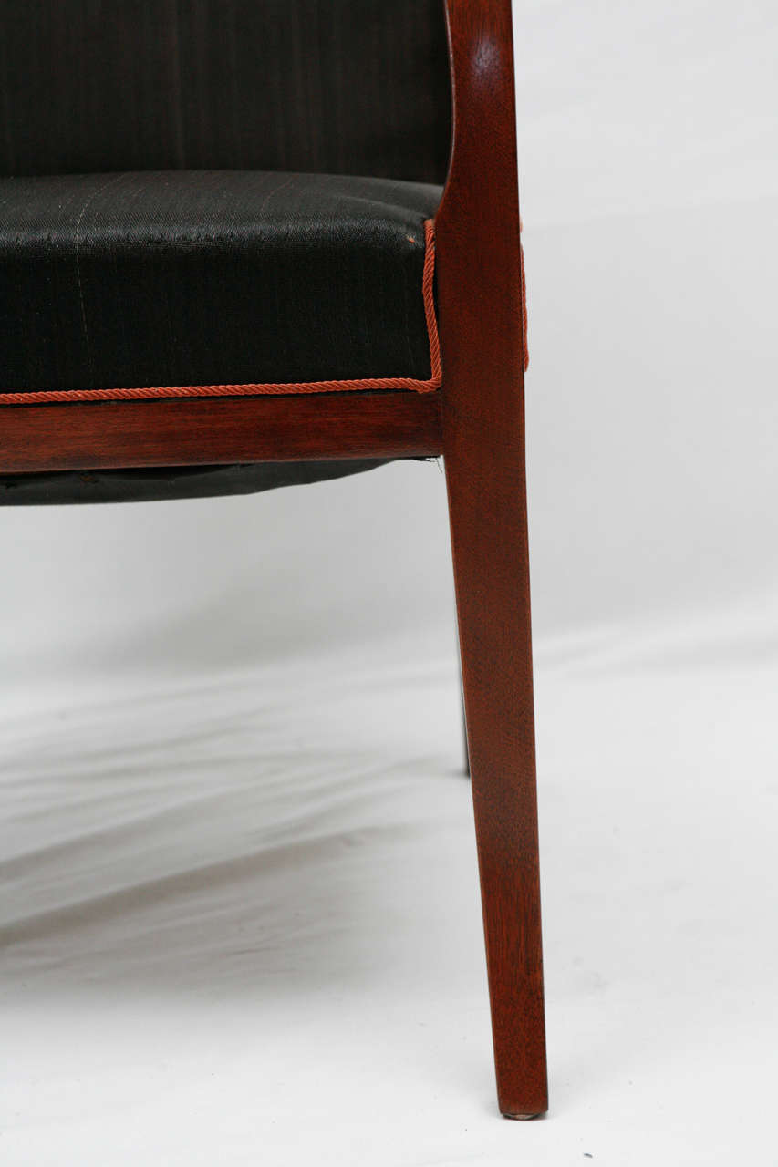 Frits Henningsen Armchair In Excellent Condition In Los Angeles, CA