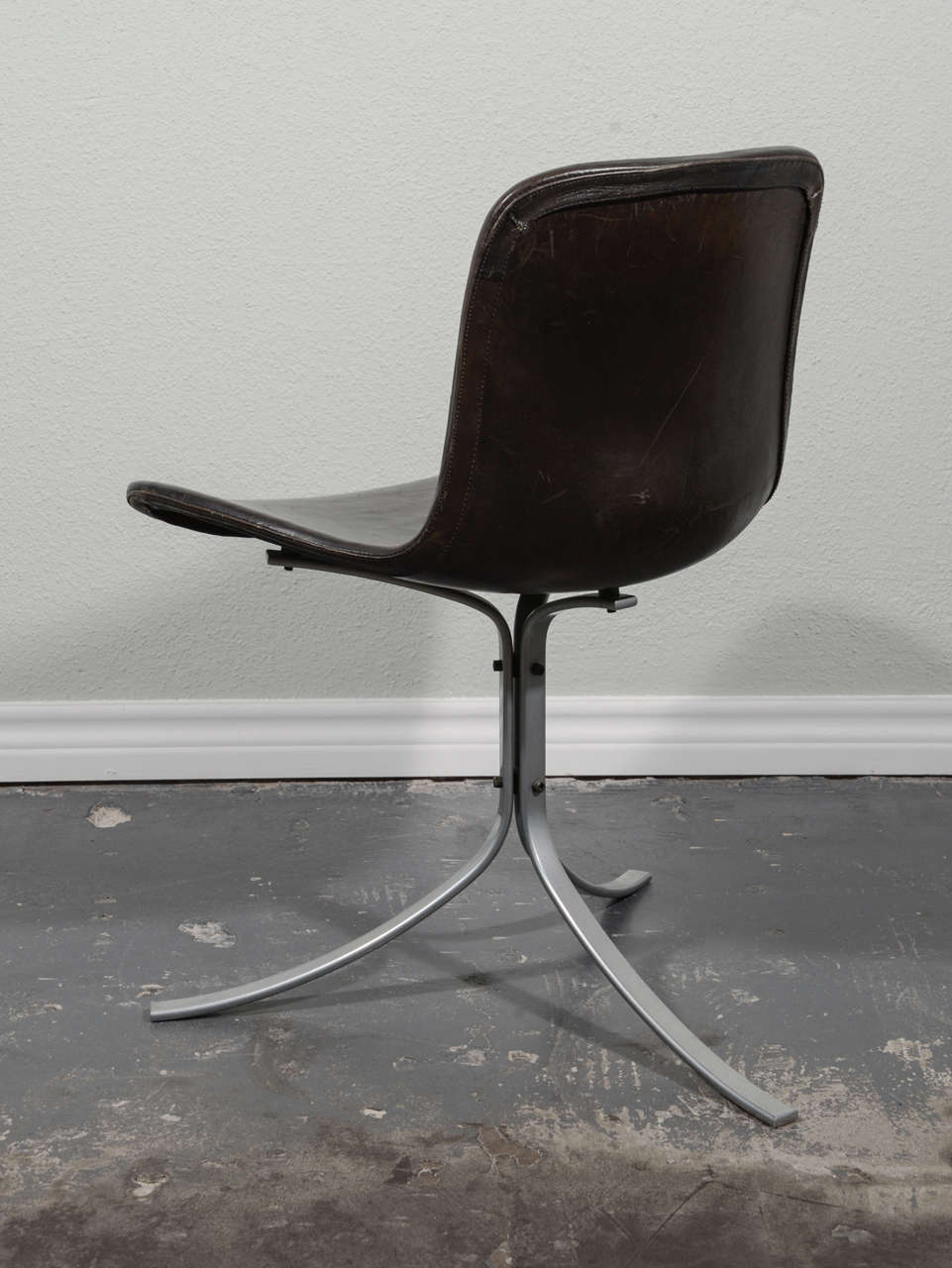 Poul Kjaerholm PK9 Chairs for E. Kold Christensen, Original Condition, 1960s In Excellent Condition In Houston, TX