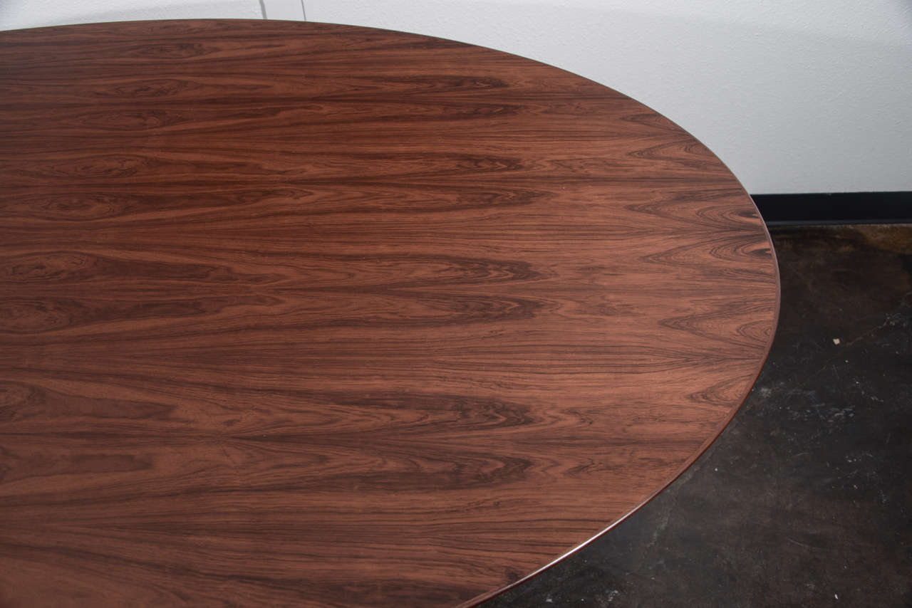 oval tulip dining table 78