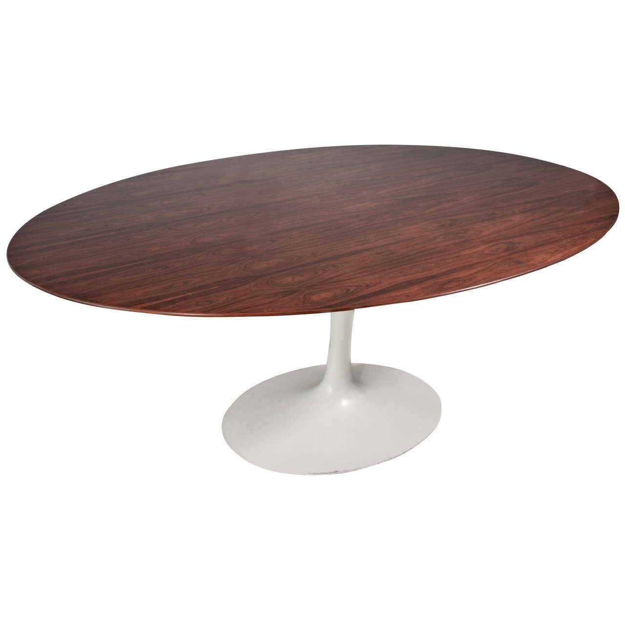 Eero Saarinen 78" Tulip Dining Table with Brazilian Rosewood Top