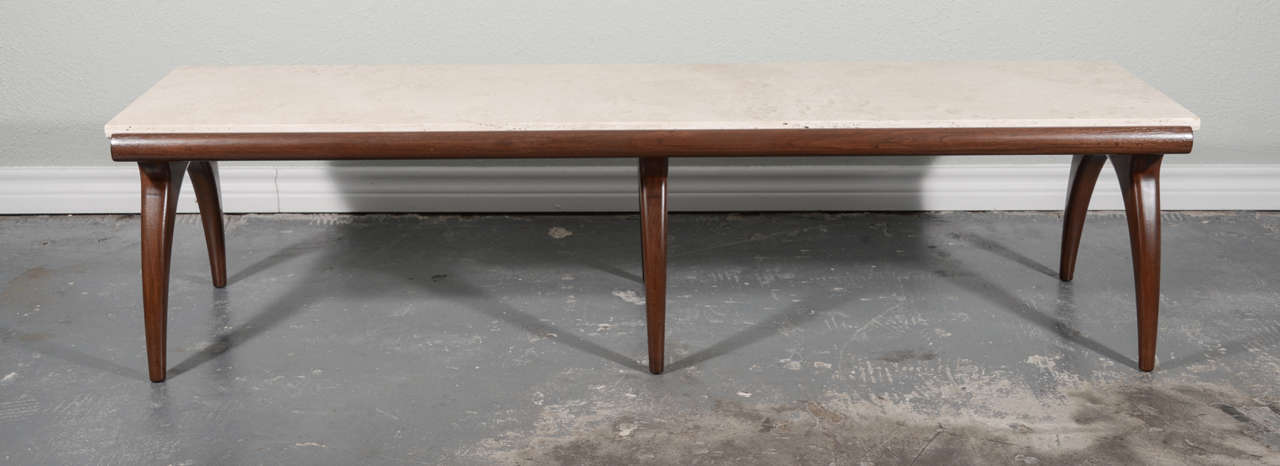 Mid-Century Modern Bertha Schaefer for M. Singer and Sons Coffee Table