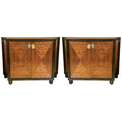 Pair of Art Deco Style Cabinets